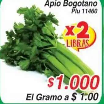 La Gran Colombia Apio Bogotano x 2 Libras oferta