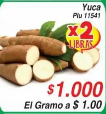 La Gran Colombia Yuca x 2 Libras oferta