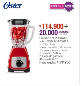 Metro Licuadora oster oferta