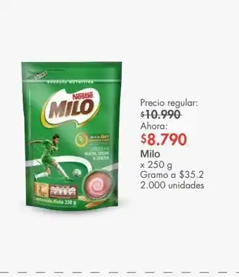 Metro Chocolate milo x 250g oferta