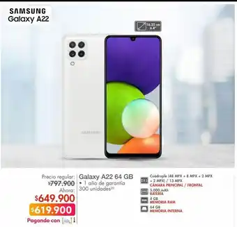 Metro Celulares samsung galaxy a22 oferta