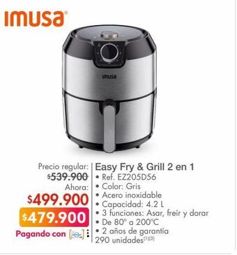 Metro Easy fry & grill 2 en 1 oferta