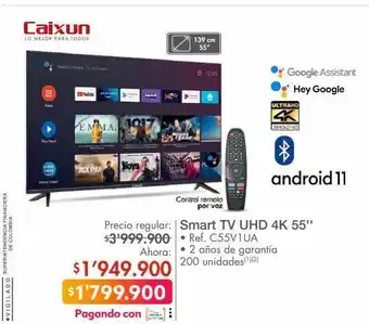 Smart tv 3d led 55'' 4k