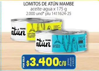Colsubsidio Lomitos de atún mambre 175g oferta