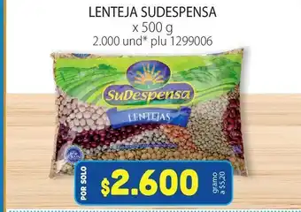 Colsubsidio Lentejas sudespensa 500g oferta