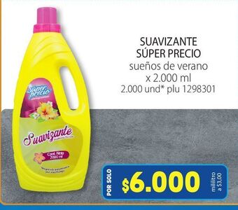 Colsubsidio Suavizante super precio 2000ml oferta