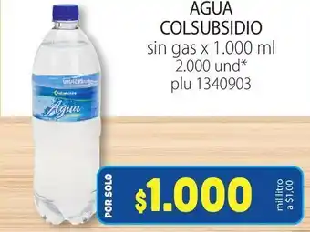 Colsubsidio Agua colsubsidio 1000ml oferta
