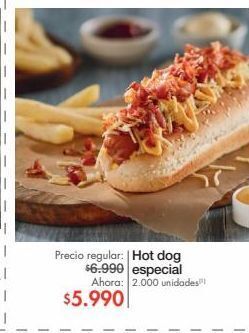 Metro Hot dog especial oferta
