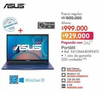 Metro Computador portátil asus oferta