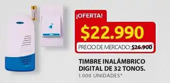 Ara Timbre inalámbrico de 32 tonos oferta