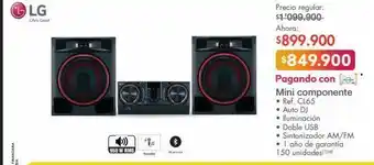 Metro Mini componente oferta
