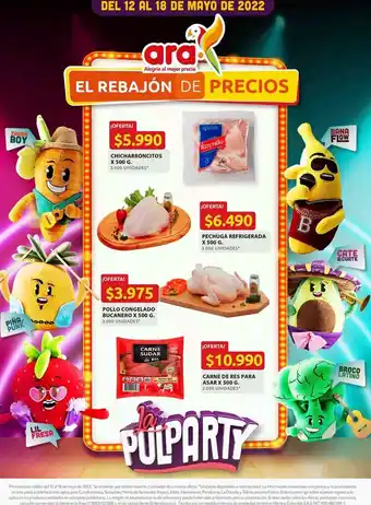 Ara Carne de res 500g oferta
