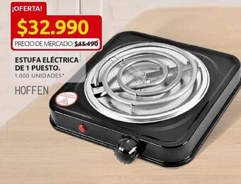 Ara Estufa eléctrica de 1 puesto oferta