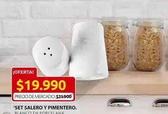 Ara Set salero y pimentero oferta