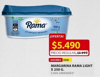 Ara Margarina rama light x 250g oferta