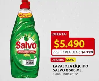 Ara Lavaloza salvo x 500ml oferta