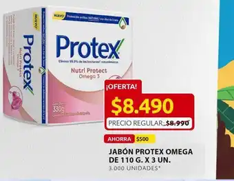 Ara Jabón protex 110g x 3un oferta