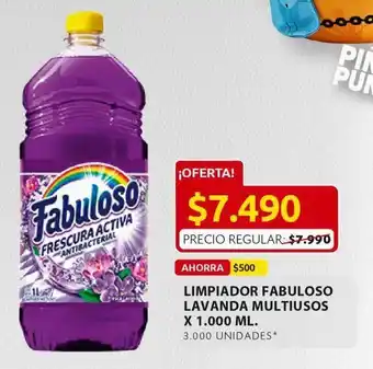 Ara Limpiador fabuloso lavanda x 1.000ml oferta