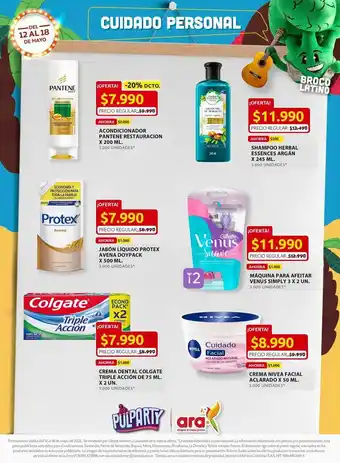 Ara Shampoo herbal essences x 245g oferta
