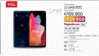 Jumbo 10l 4g 128 gb oferta