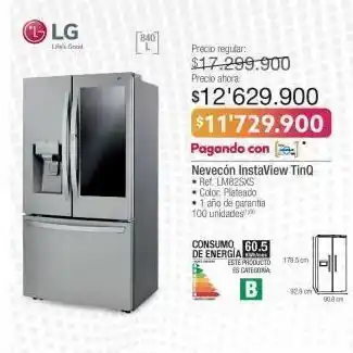 Jumbo Nevecón instaview tinq lg oferta