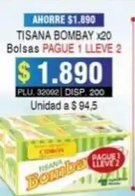 Tisana Bombay x 20 Bolsas