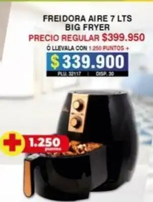 Freidora Aire 7 Lts Big Fryer