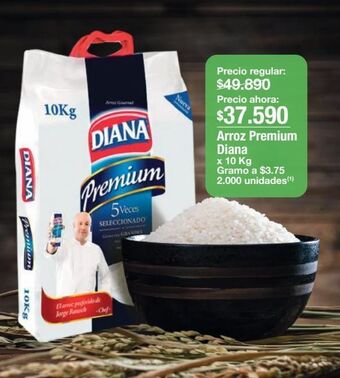 Jumbo Arroz premium diana x 10 kg oferta