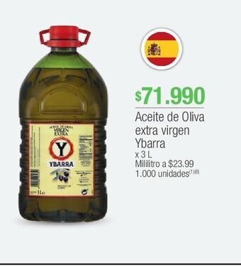 Jumbo Aceite de oliva extra virgen ybarra x 3 l oferta