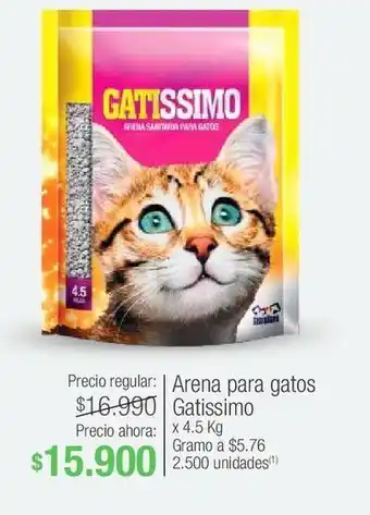 Jumbo Arena para gatos gatissimo x 4.5 kg oferta