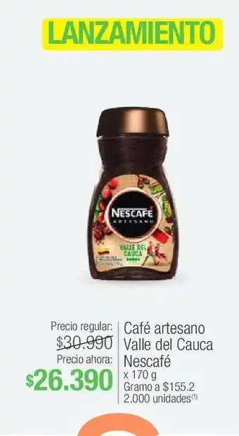 Jumbo Café artesano valle del cauca nescafé x 170 g oferta