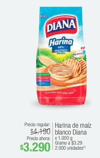 Jumbo Harina de maíz blanco diana x 1.000 g oferta
