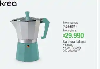 Jumbo Cafetera italiana krea oferta