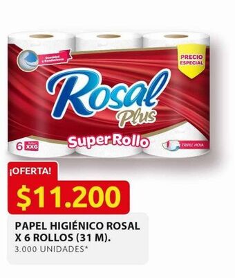 Ara Papel higiénico rosal oferta