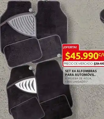 Ara Alfombras para automovil oferta