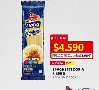 Ara Spaguetti doria x 800 g oferta