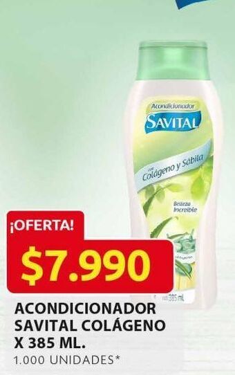 Ara Acondicionador savital colageno x 385 ml oferta