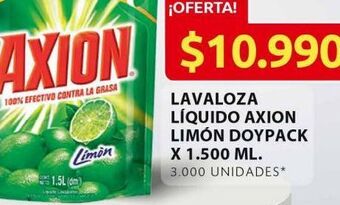 Ara Lavaloza liquido axion limon doypack oferta