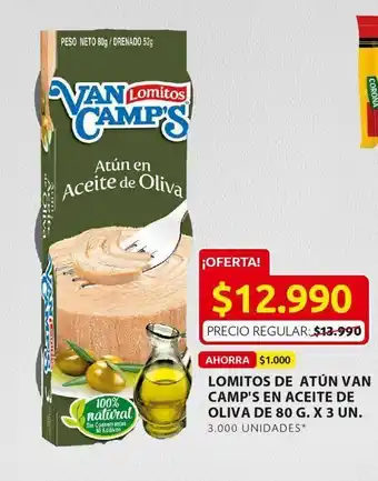 Ara Lomitos de atún van camps oferta