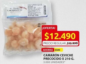 Ara Camaron ceviche precocido x 210 g oferta