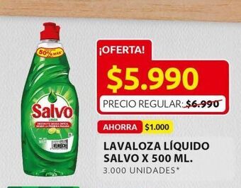 Ara Lavaloza liquido salvo x 500 ml oferta