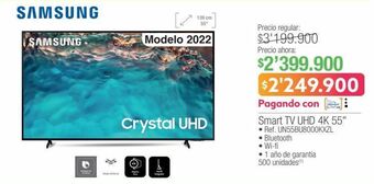 Jumbo Smart tv uhd 4k 55" oferta