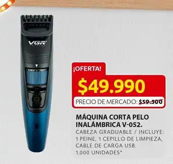 Ara Maquina corta pelo inalambrica v-052 oferta