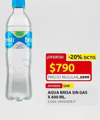 Ara Agua brisa sin gas x 600ml oferta