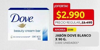 Ara Jabón dove blanco x 90g oferta
