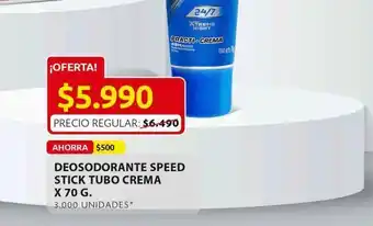 Ara Desodorante speed stick tubo crema x 70g oferta