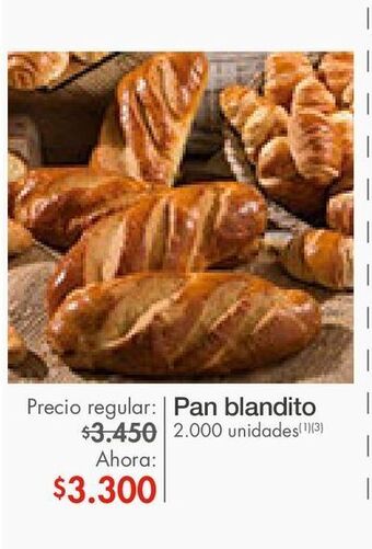 Metro Pan blandito oferta