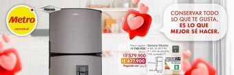 Metro Nevera siberia haceb oferta