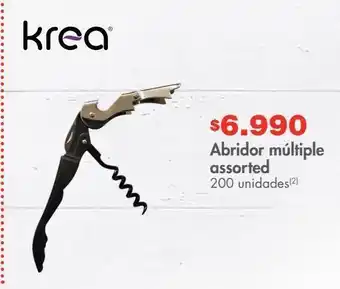 Metro Abridor múltiple assorted oferta