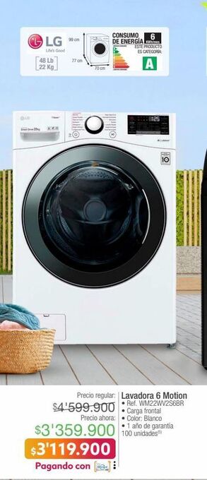 Jumbo Lavadora lg oferta